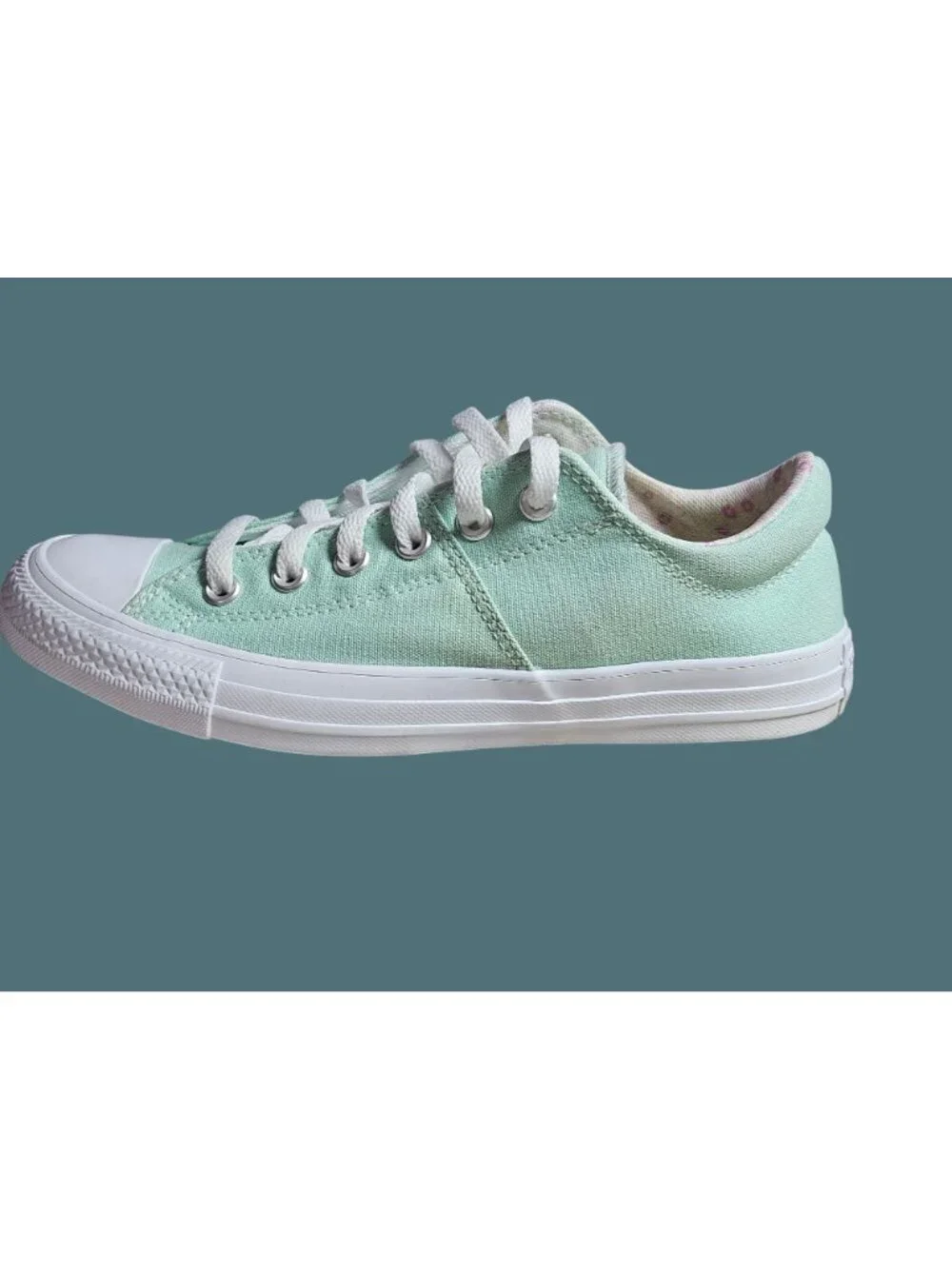 Converse Chuck Taylor Madison Mint Green Low Top Padded Tongue Sneakers Women 9
